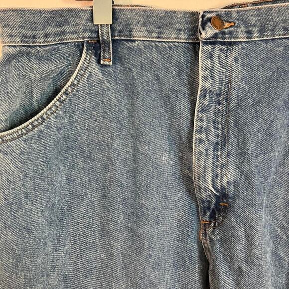 Vintage Y2K Rustler Blue Medium Wash Denim Jeans - Picture 2 of 7